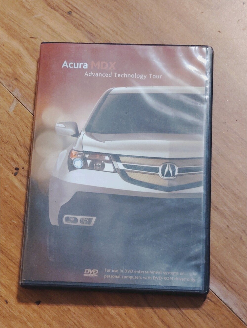 2007 Acura MDX Advanced Technology Tour DVD Guide